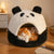 Panda-Themen Gemütliches Hundebett