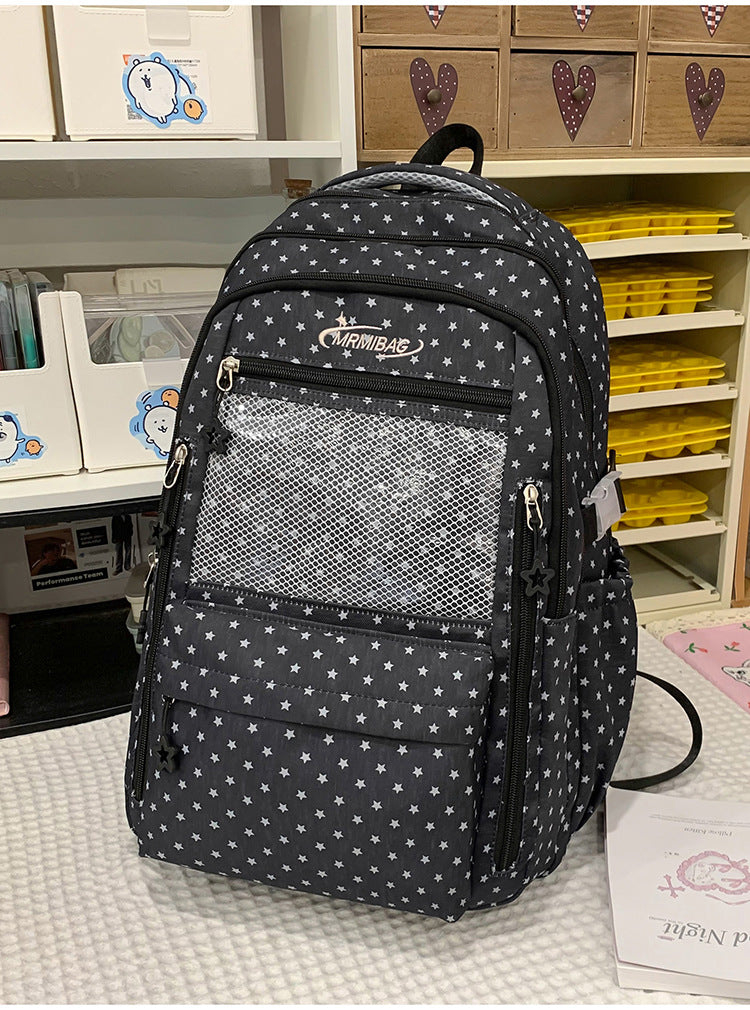 Stern-Druck Multi-Funktionale Schule-Rucksack