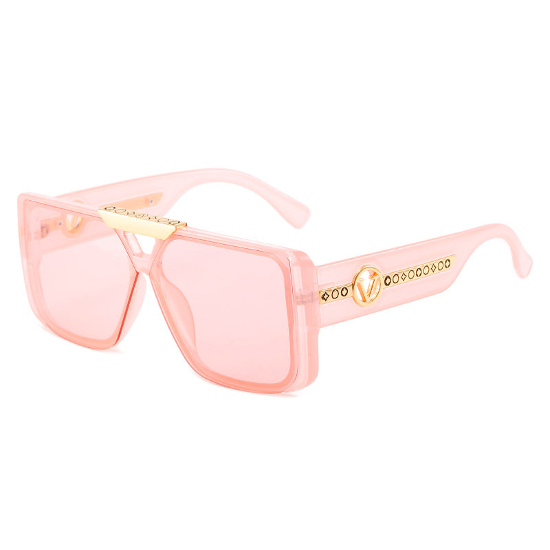 Damen elegante quadratische Sonnenbrille Brehn