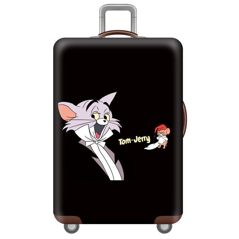 Unisex nan Hartschalenkoffer mit Tom-und-Jerry-Motiv, Teleskopgriff und leichtlaufenden Drehrollen Brehn