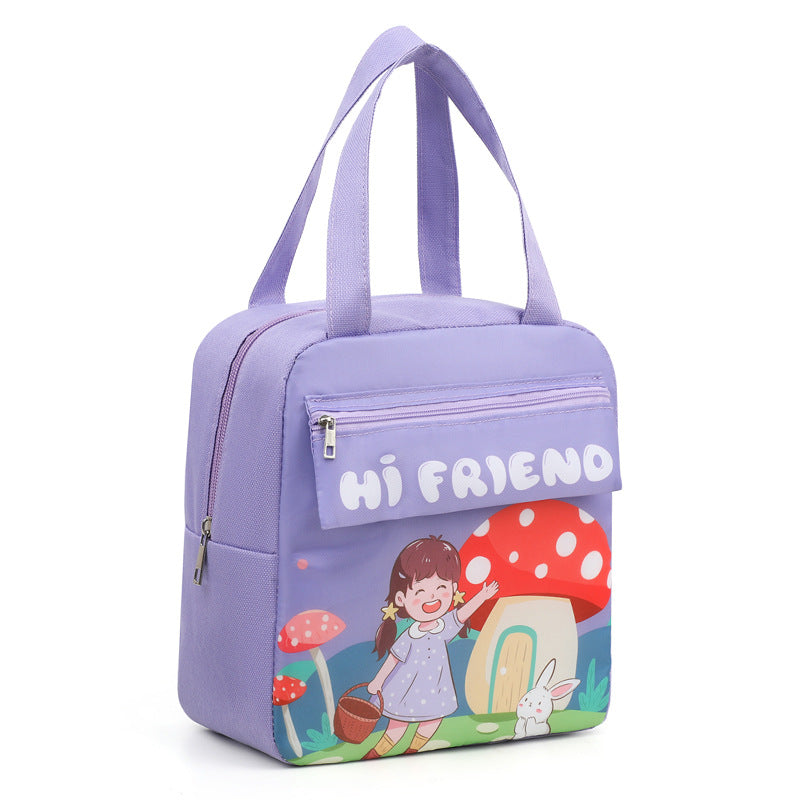 Cartoon-Themen Isolierte Lunch Tasche Brehn