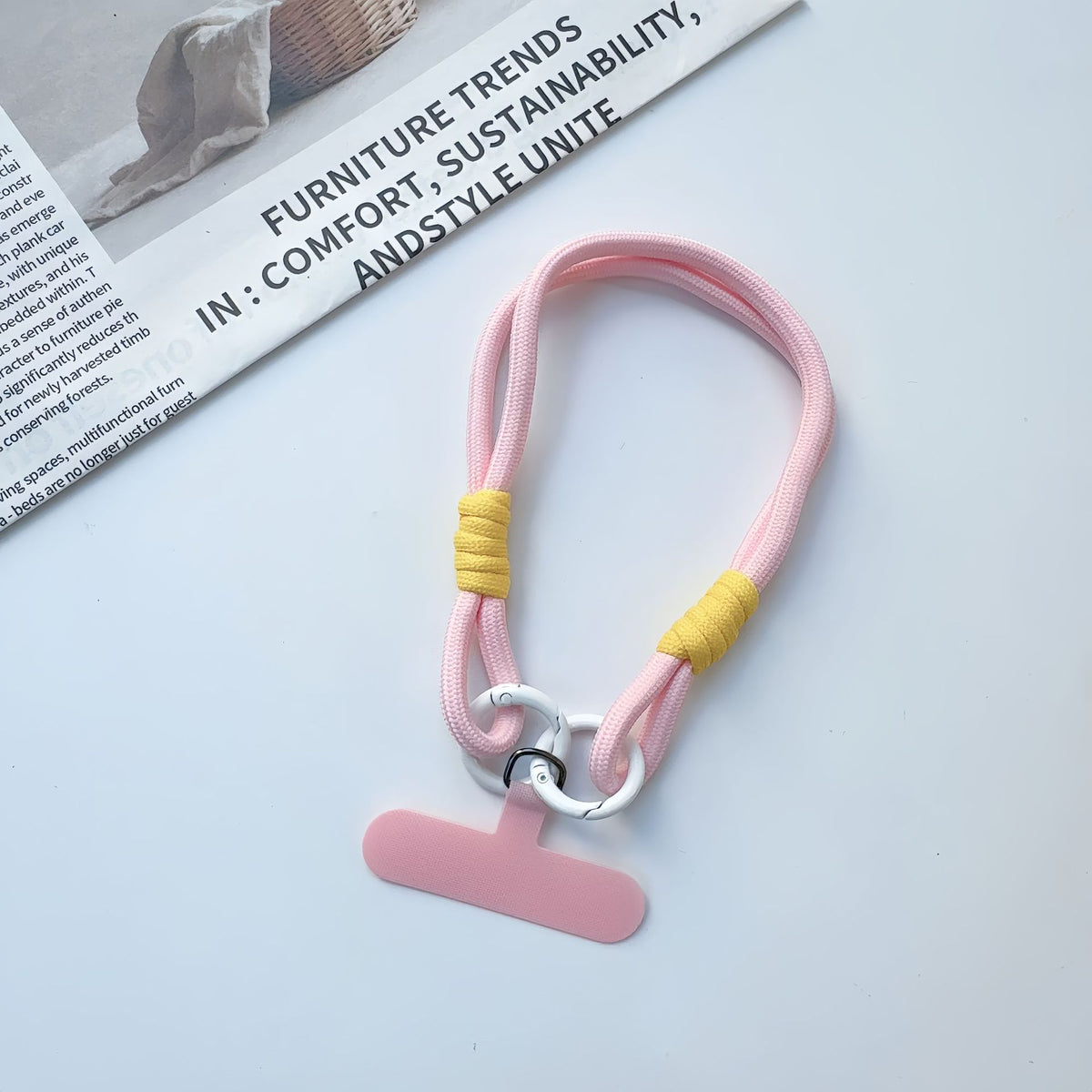 Vielseitiges Dual-Loop-Lanyard mit ID-Tag-Halter Brehn