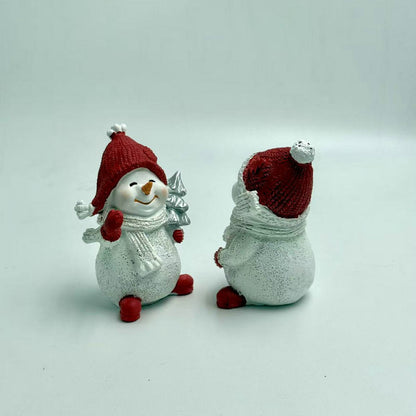 Freundliche Weihnachtsmann Dekofigur Brehn
