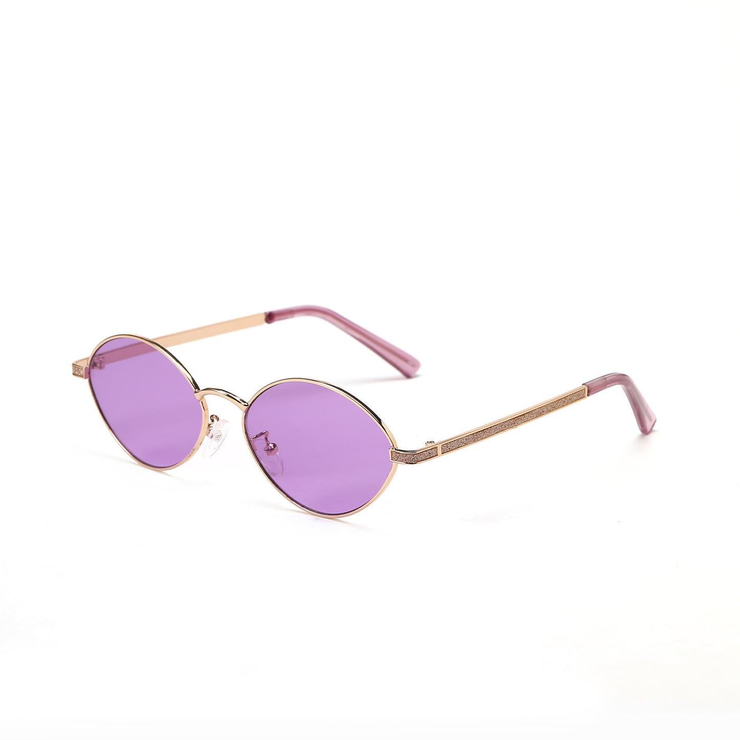 Damen modische runde Sonnenbrille mit luxuriösen Akzenten Brehn