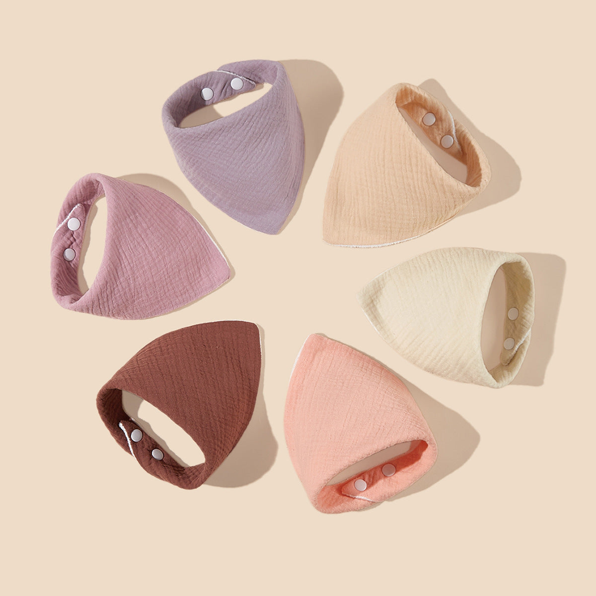 Weiche Musselin Bandana Lätzchen Set Brehn