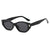 Damen modische Katzenaugen-Sonnenbrille mit eleganten Gläsern Brehn