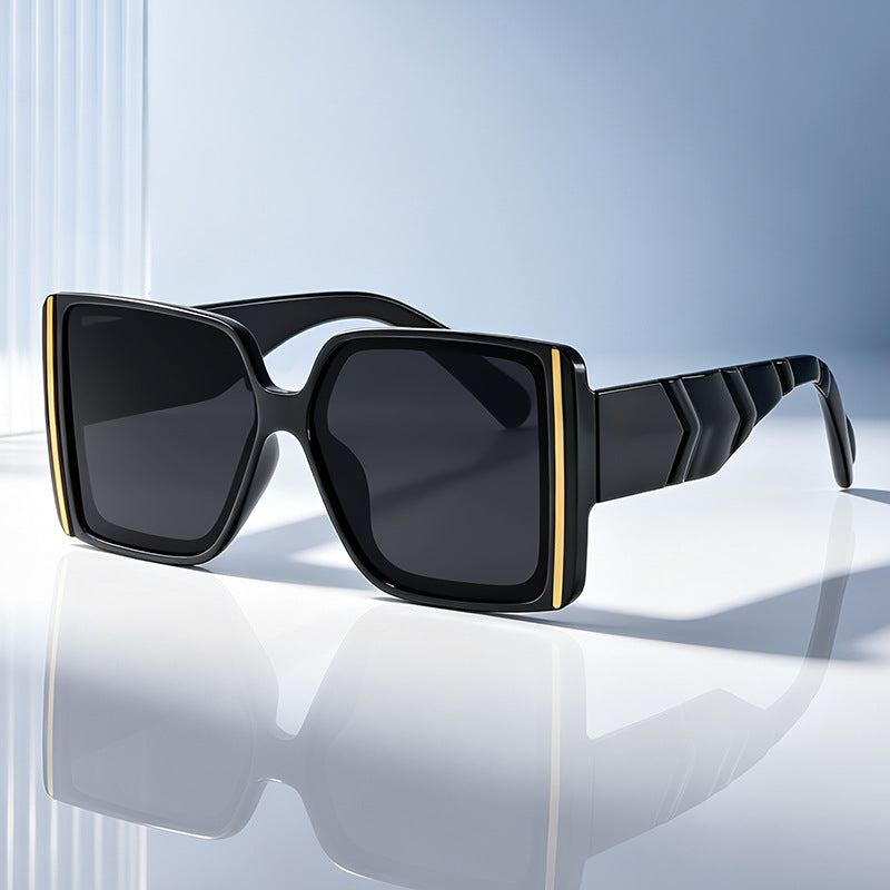 Retro-inspirierte schicke quadratische Sonnenbrille Brehn
