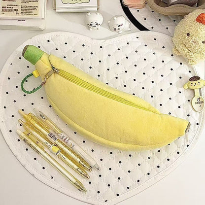 Niedliches Plüsch-Bananen-Stiftetui