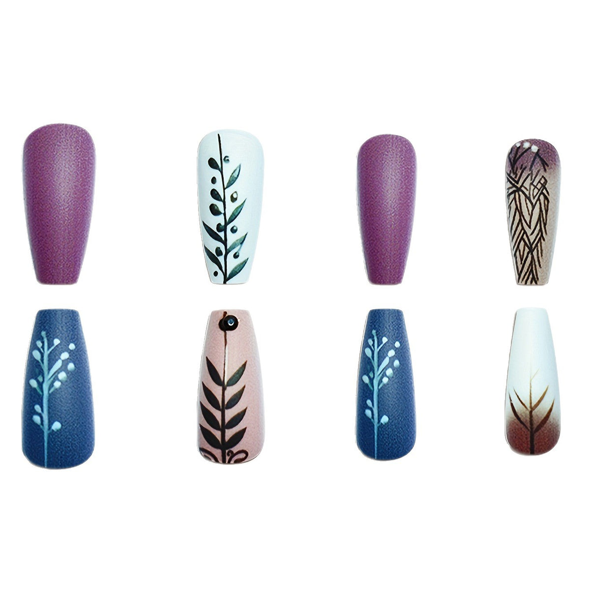 Detailliertes Botanisches Nagelkunstset Brehn