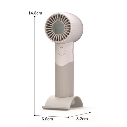 Damen Tragbarer Tischventilator mit verstellbarem Neigungswinkel Brehn