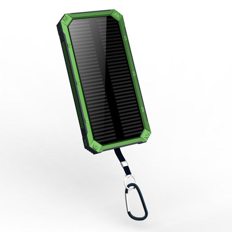 Solar Powerbank mit Robustem Gehäuse und Hoher Kapazität Brehn