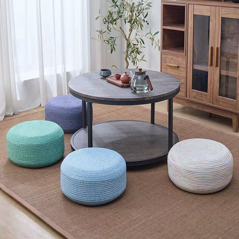 Handgefertigter Sitzpouf Brehn