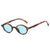Vintage-inspirierte Retro runde Sonnenbrille Brehn