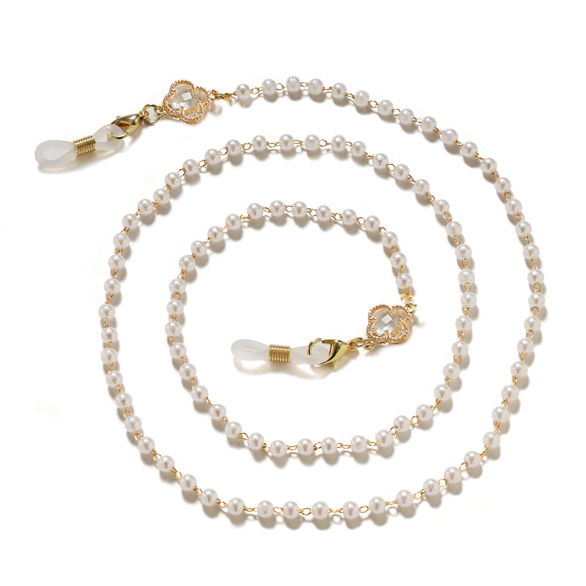 Elegante Brillenhalterkette mit Perlenakzenten Brehn