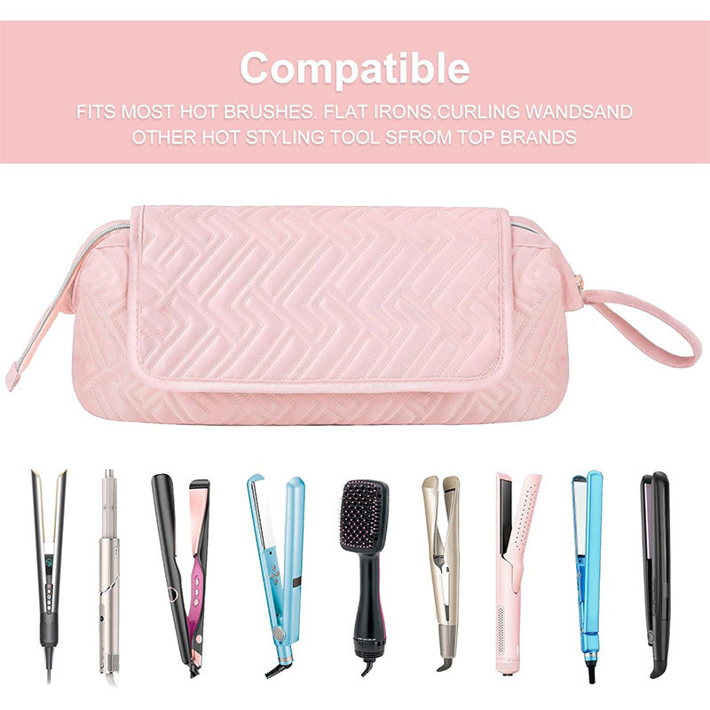 Kosmetik-Organizer Tasche mit Vorgefertigtem Platz für Styling-Geräte Brehn