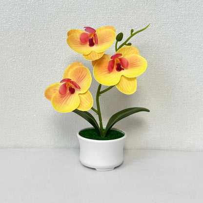 Künstliche Orchideenpflanze für die Innendekoration zu Hause und im Büro