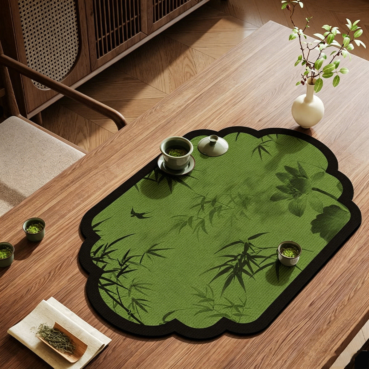 Florales Muster Tischmatte