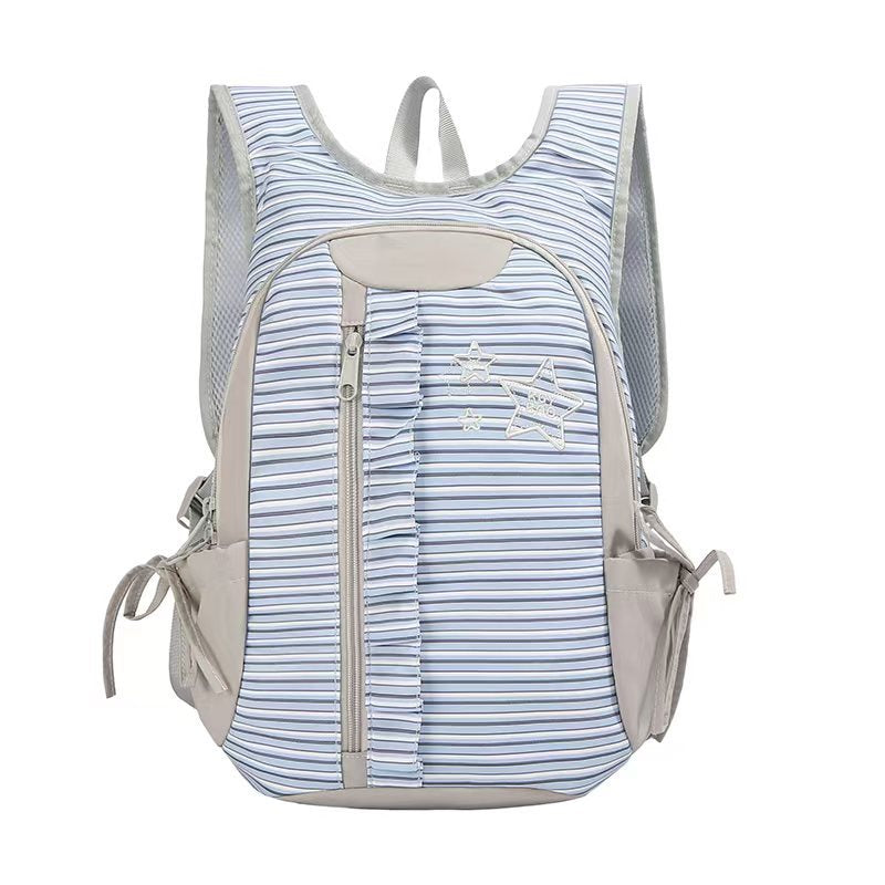 Multi-Taschen Rüschendesign Rucksack Brehn