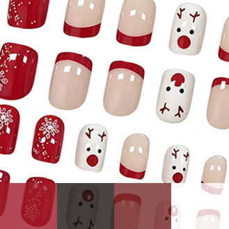 Festliche urlaubsbezogene Nagelkunst Brehn