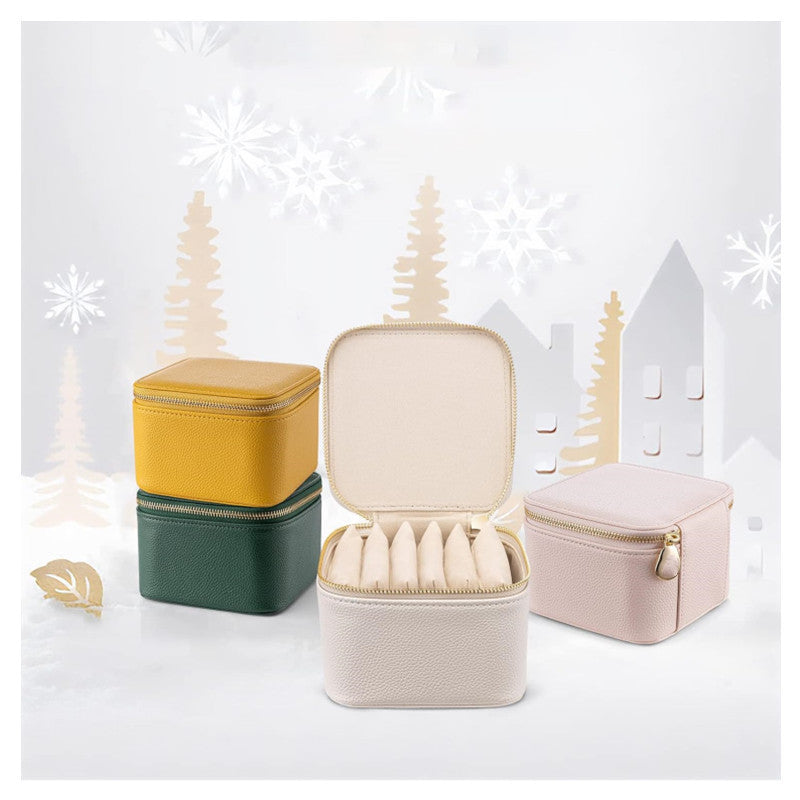 Schmuck-Organizer Tasche mit Transparenten Fächern Brehn