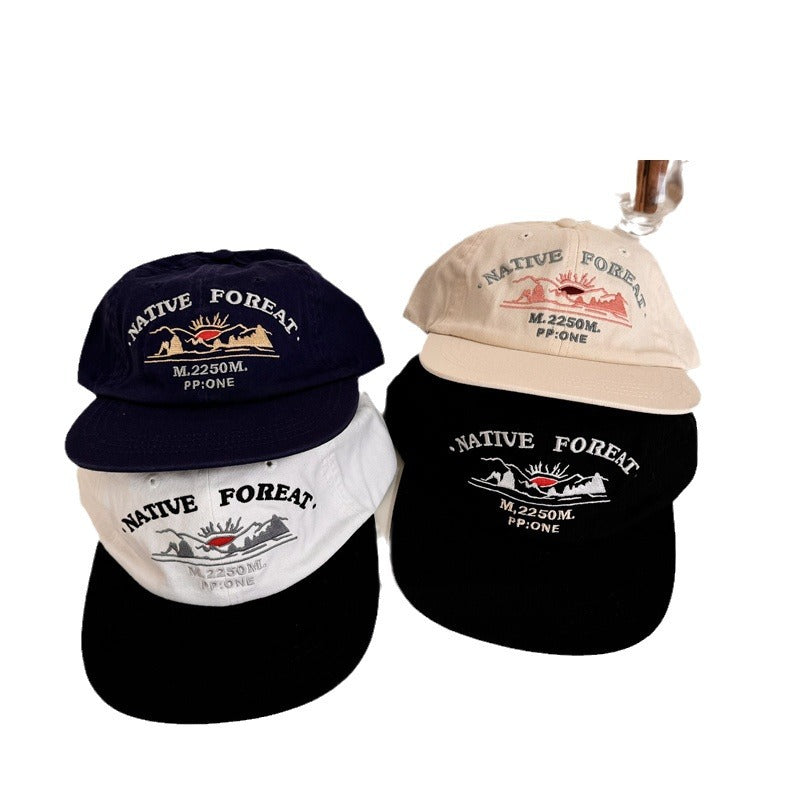 Herren Bestickte Outdoor Abenteuer Baseballmütze Brehn