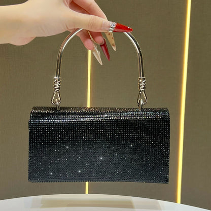 Glamouröse Strass Abendtasche