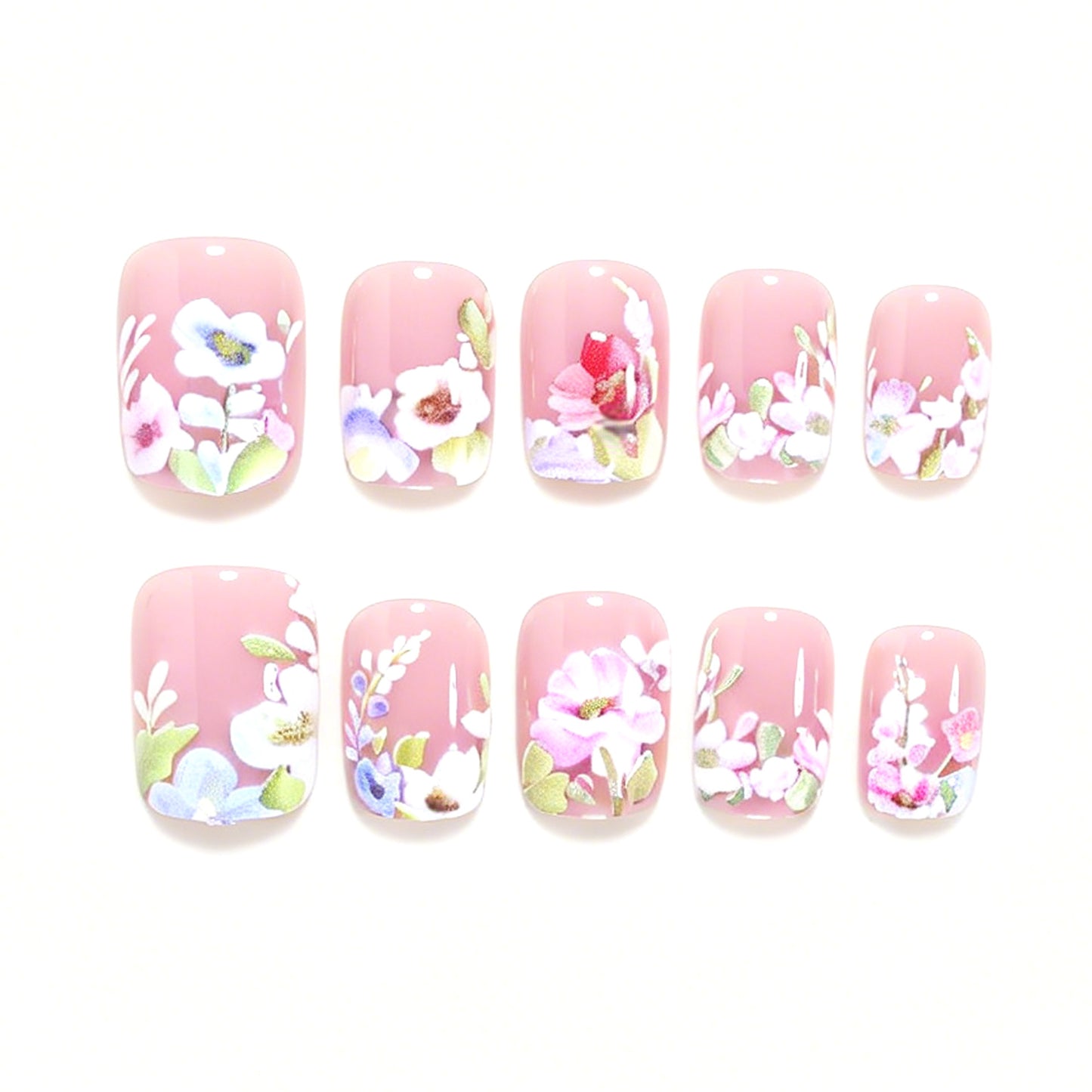 Floral Nail Art Design Kit Brehn