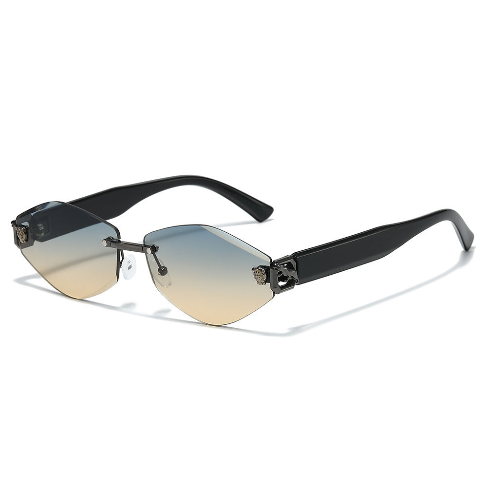 Einzigartige Winkelrahmen-Sonnenbrille Brehn