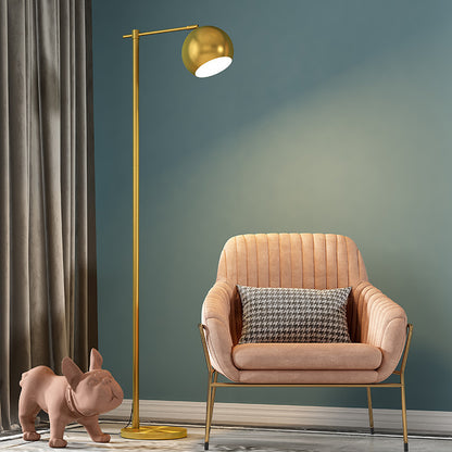 Verstellbare Metall-Stehlampe