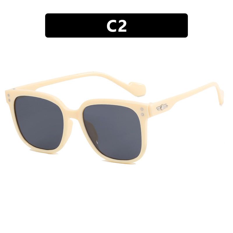 Damen quadratische Sonnenbrille mit sanften Farbverlauf und schützendem UV-Filter Brehn