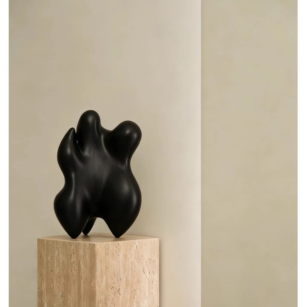 Abstrakte skulpturale Kunstwerk