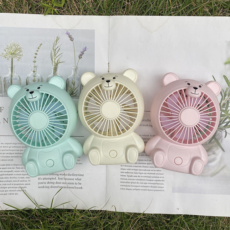 Unisex Niedlicher Bären Ventilator Brehn