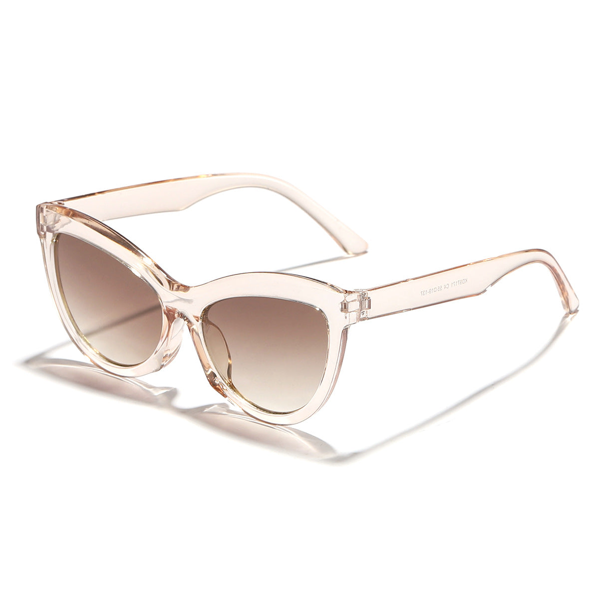 Damen trendige Schwarz-Weiß Sonnenbrille Brehn