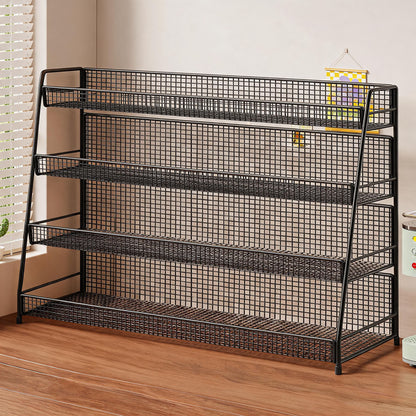 Vierstufiger Desktop-Band- und Klebeband-Organizer-Rack