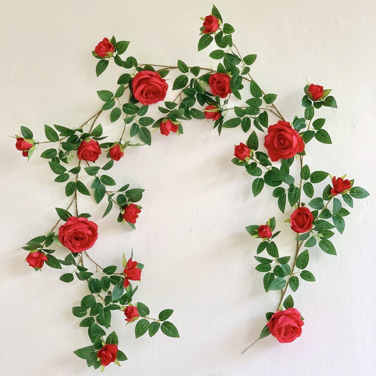 Künstliche Blumen Wand Girlande