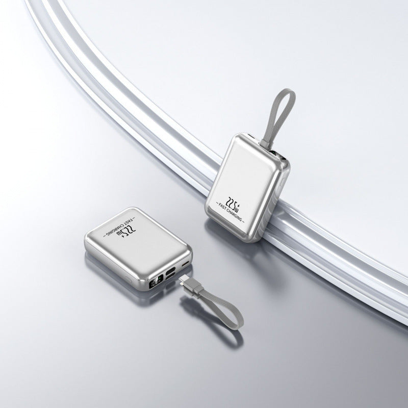 Tragbare Powerbank mit kompakter Bauweise und integrierter Schnellladefunktion Brehn