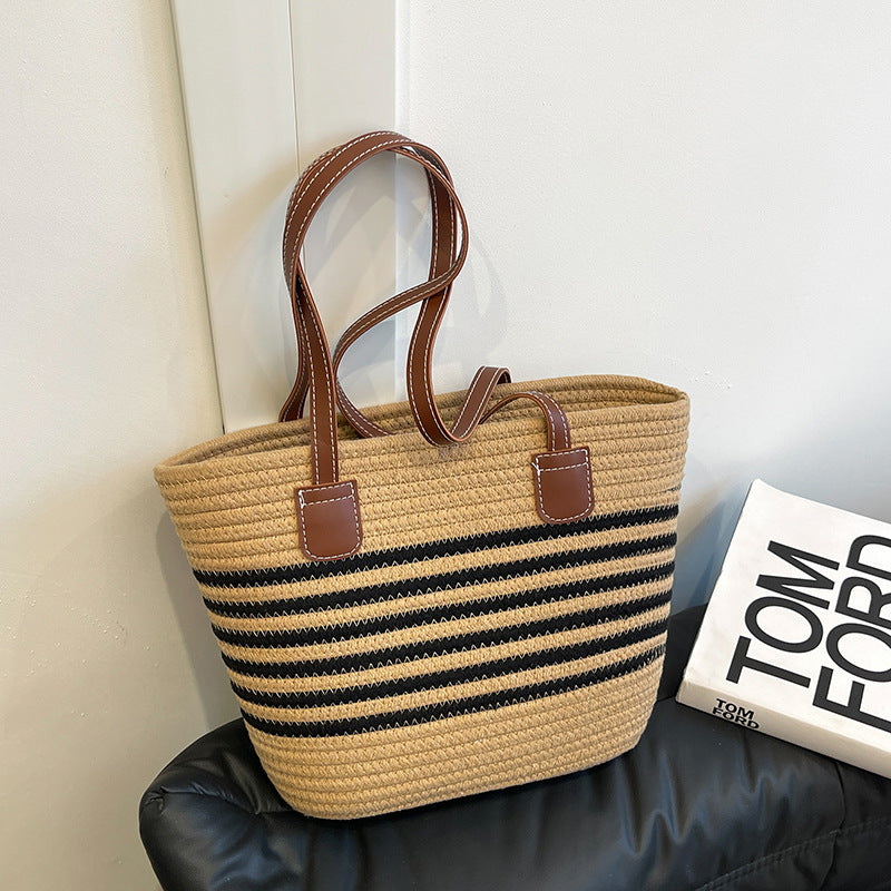 Stylische Gewebe Strandtasche