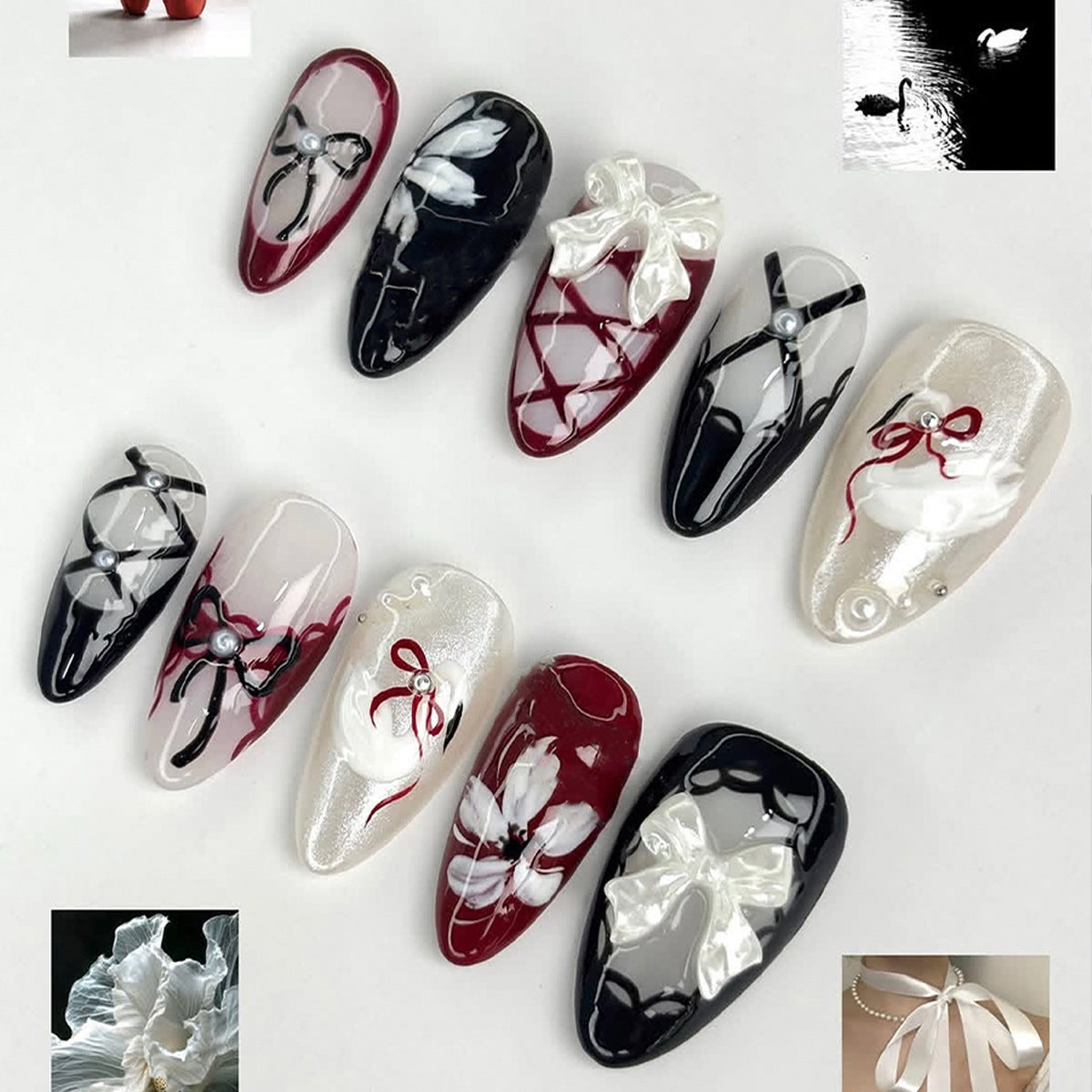 Kunstnagelset mit exklusiven Designs Brehn