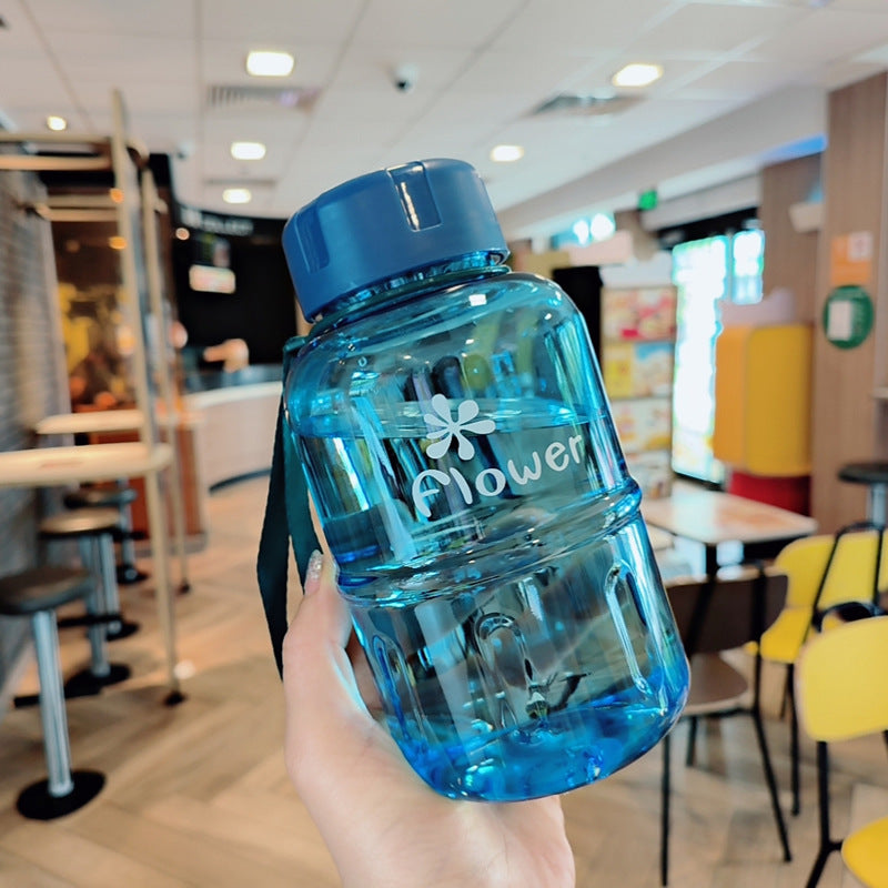 Damen Praktische Wasserflasche mit abnehmbarer Trageschlaufe Brehn