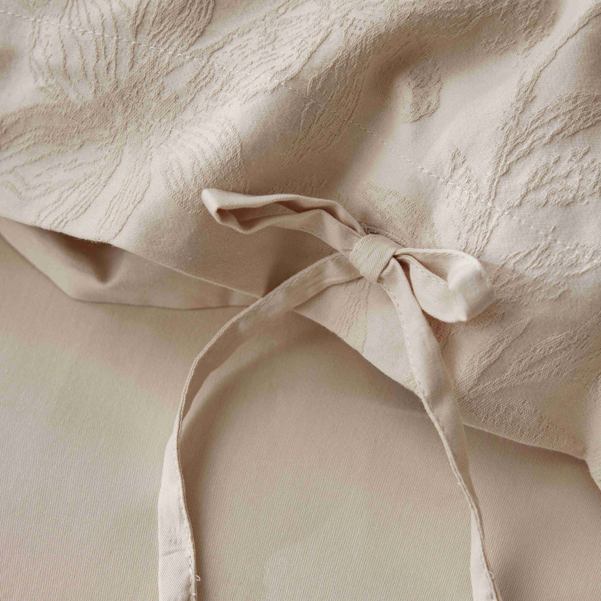 Luxus Jacquard Knotenverschluss Bettwäsche Set