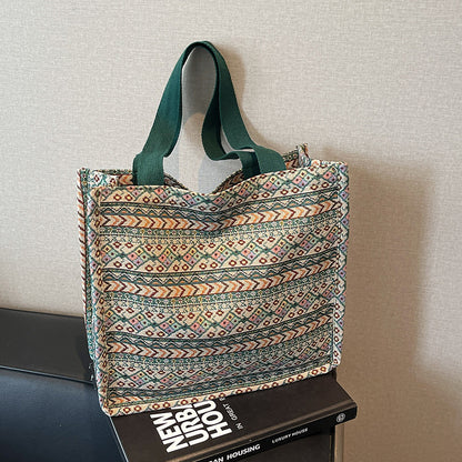 Dekorative Bohemian Tragetasche