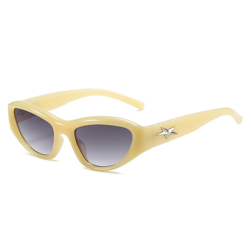 Retro-inspirierte Cat-Eye-Sonnenbrille Brehn