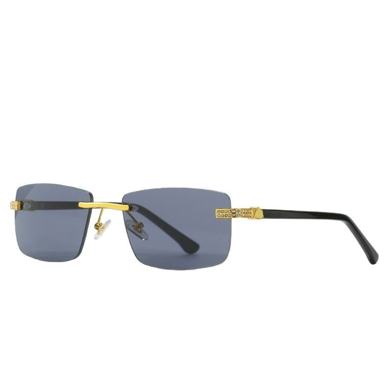 Damen elegante Sonnenbrille mit stilvollem Metallrahmen Brehn