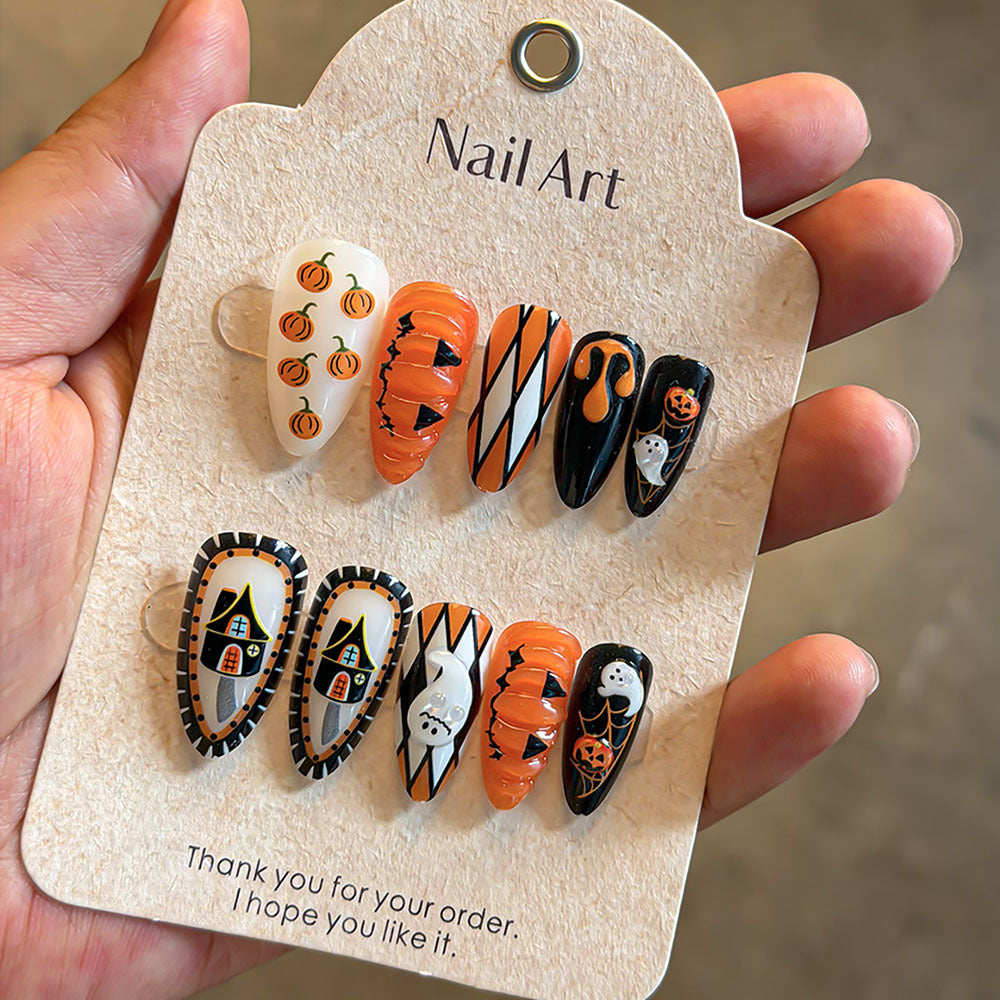 Themen Urlaub Press-On Nagelkunst Set Brehn