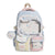 Transparent Front Multi-Compartt Backpack Brehn
