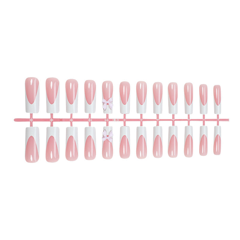 Charmantes dekoratives Press-On-Nagelset Brehn
