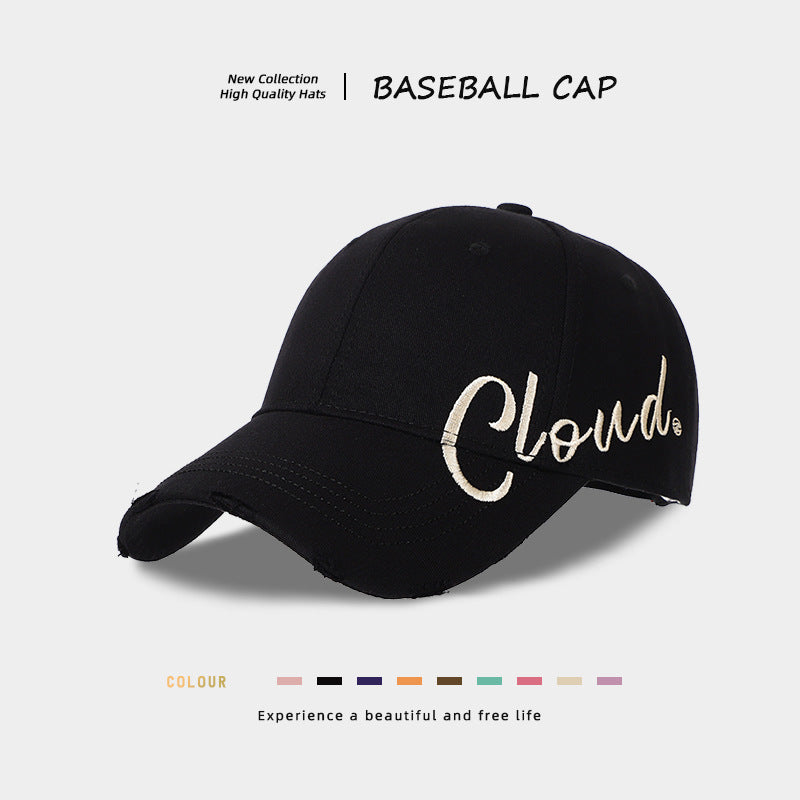 Vintage Baseball Cap mit inspirierender Stickerei