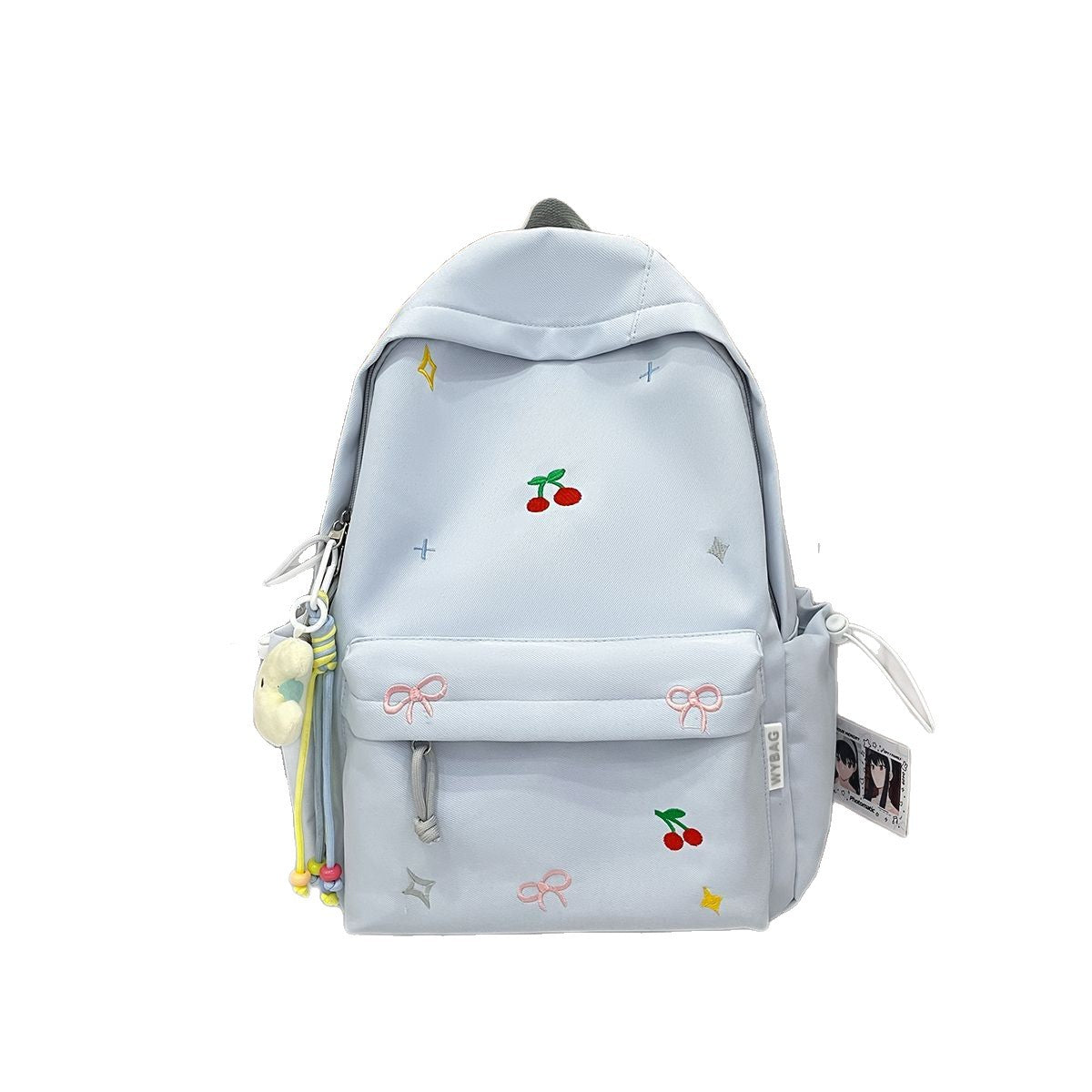 Verspielter Rucksack mit Stickereien Brehn