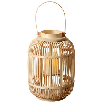 Dekorative Laterne aus Rattan Brehn