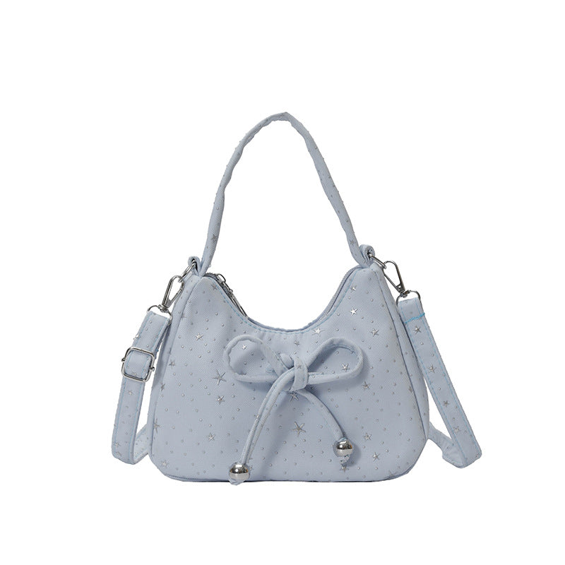 WoDekorative Sternmuster Hobo Tasche Brehn